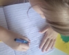 Kid Writing Numbers
